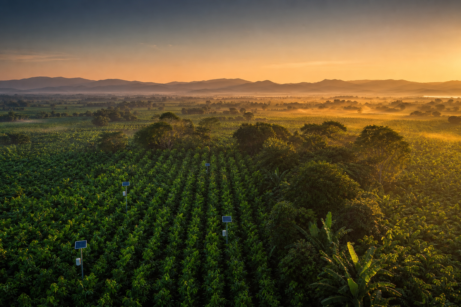 Campo agrícola venezolano